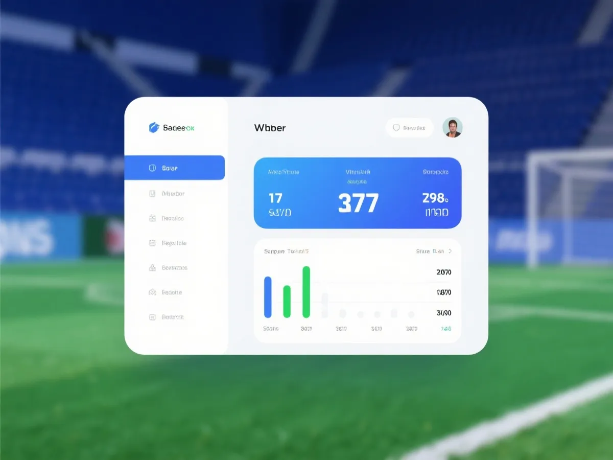 体育信息与赛况追踪界面示意图
